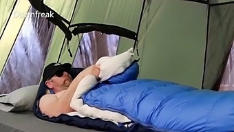 Masturbation - Camping in the tent leads to humping my vintage sierra  designs sleepingbag! - Beeg